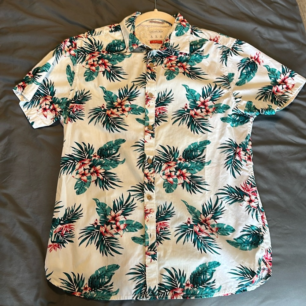 Button Down shirt, cactus man